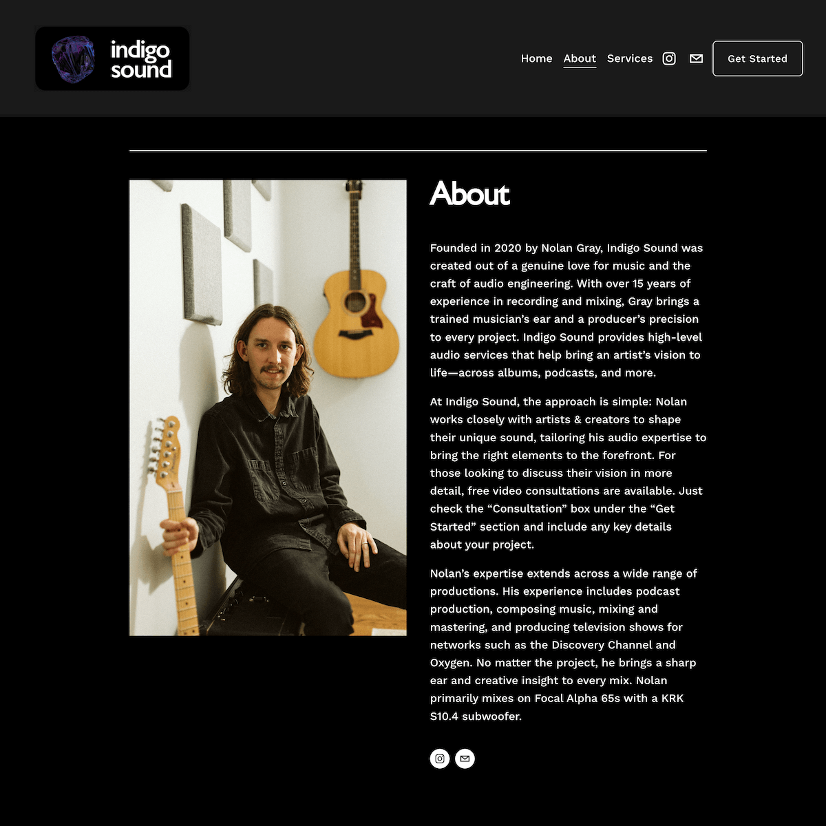 brandt haus indigo sound work